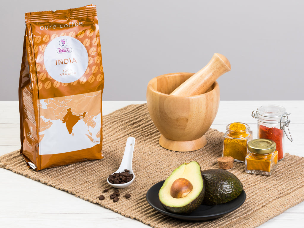 India Mischung mit ganzen Bohnen