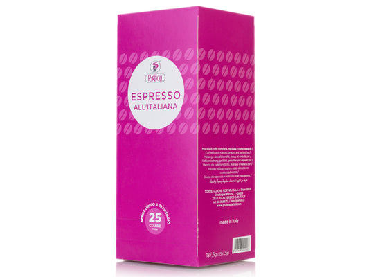 Italienischer Espresso-Kaffee in Pads