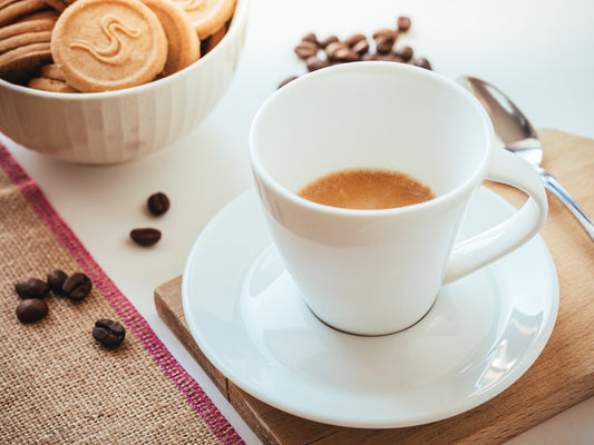 Italienische Espresso-Kaffee-Mischung mit ganzen Bohnen